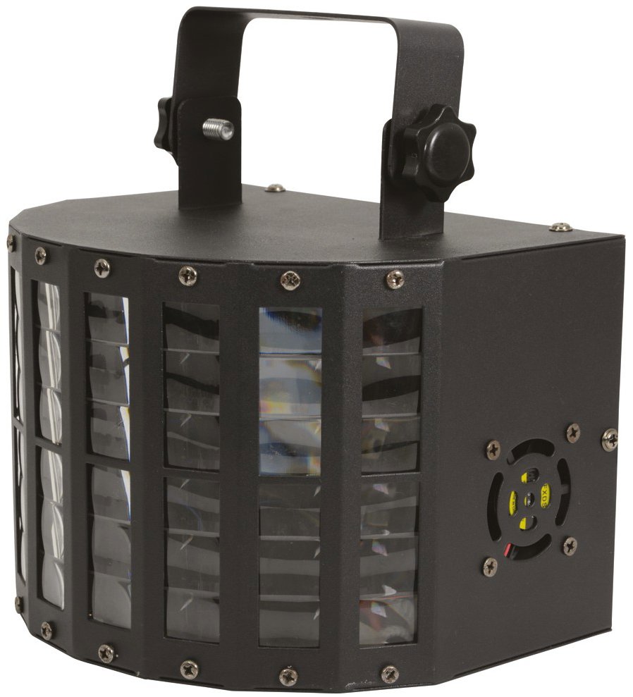 QTX DERBY9 LED lúčový efekt, 9× 3 W LED, DMX