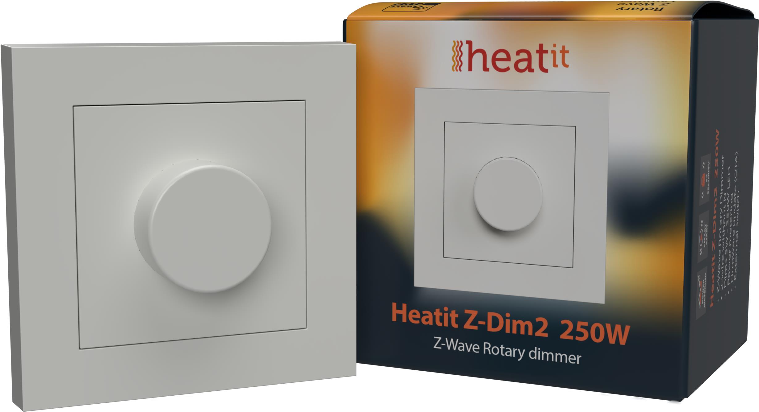 HEATIT Z-Dim2 250 W, otočný stmievač
