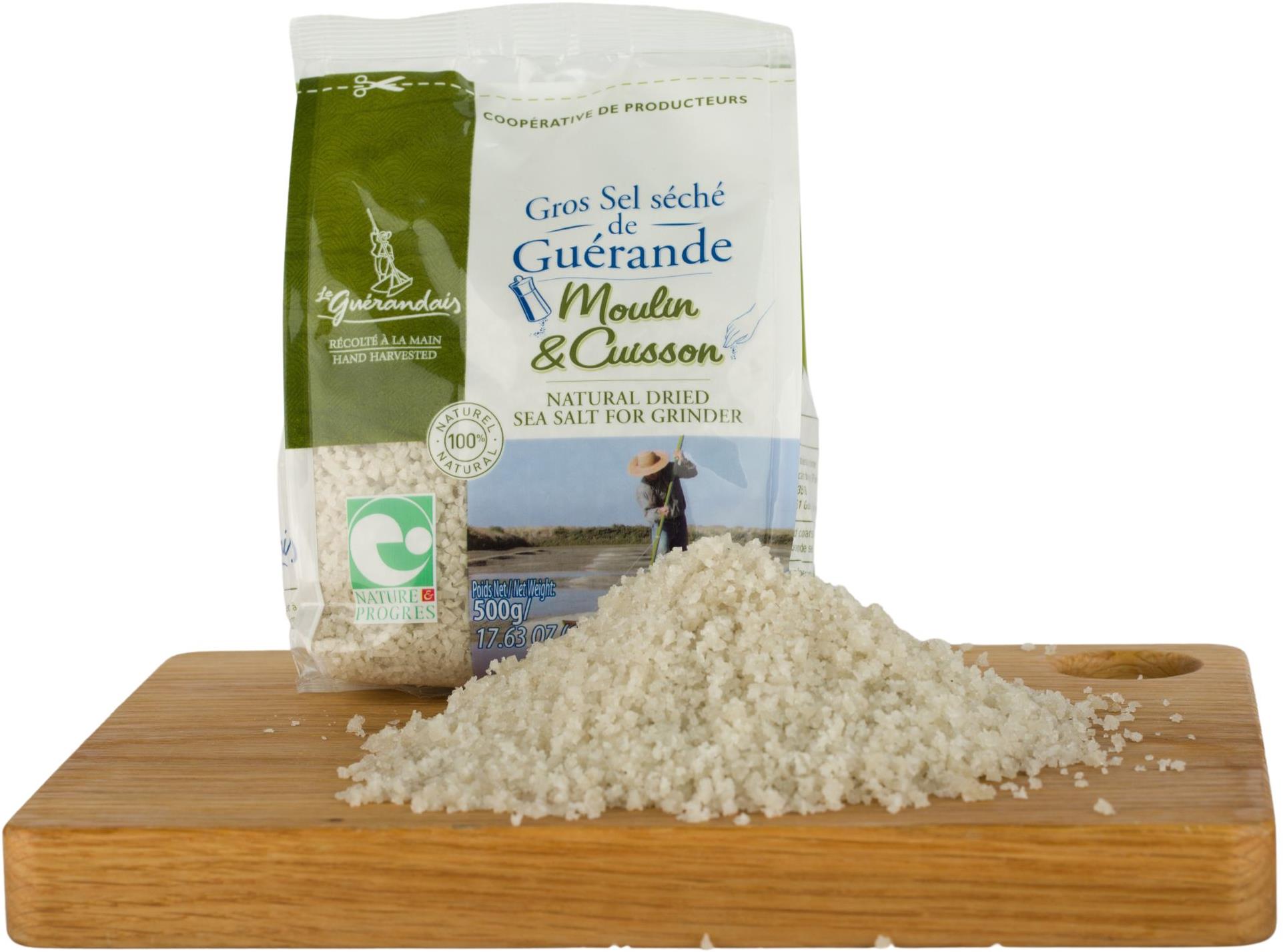 Le Guérandais Keltská soľ morská Suchá 0,5 kg