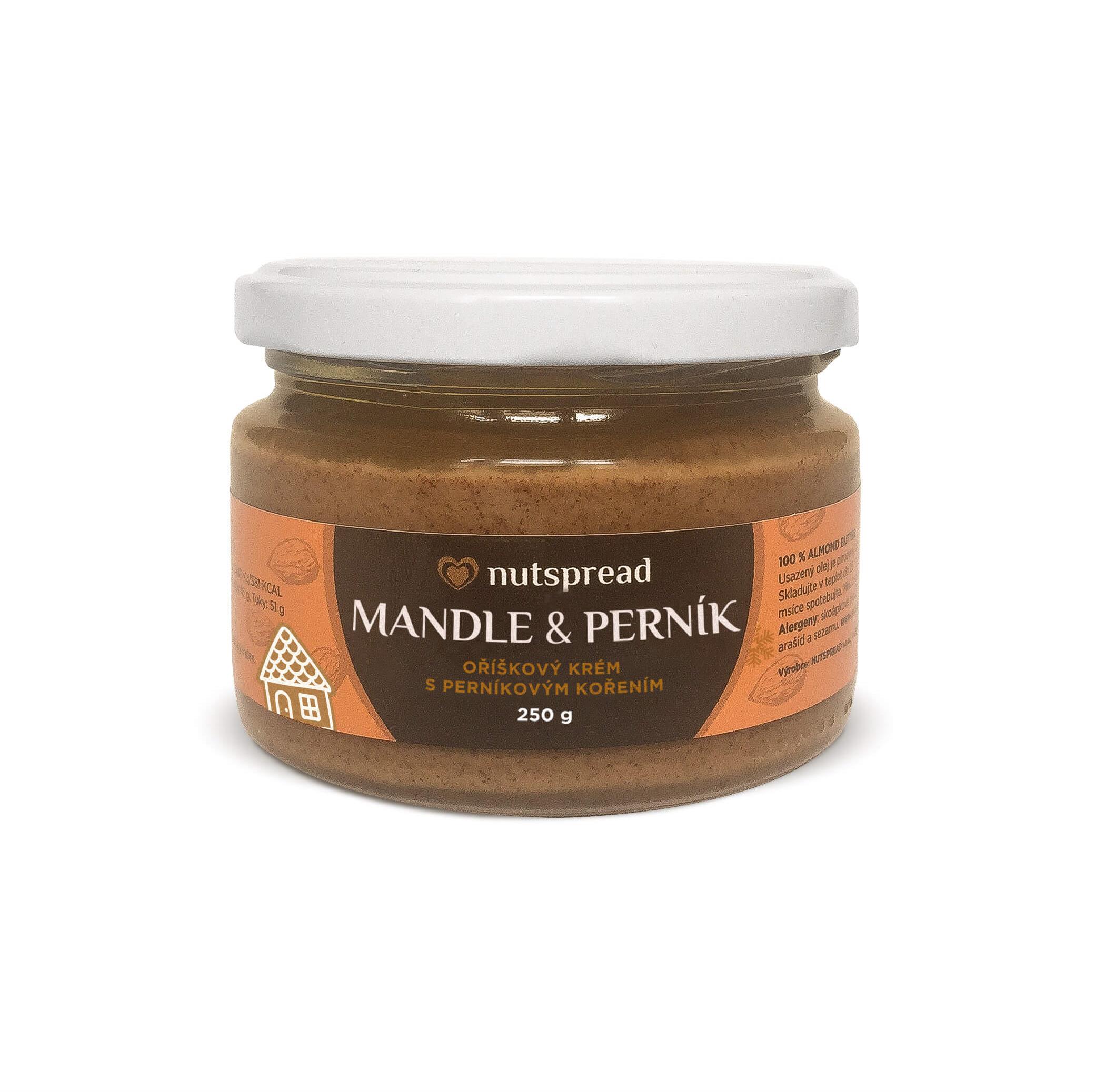 Nutspread Mandľové maslo s perníkom