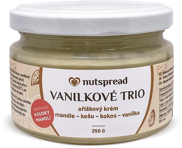 Nutspread Chrumkavé Trio s Vanilkou