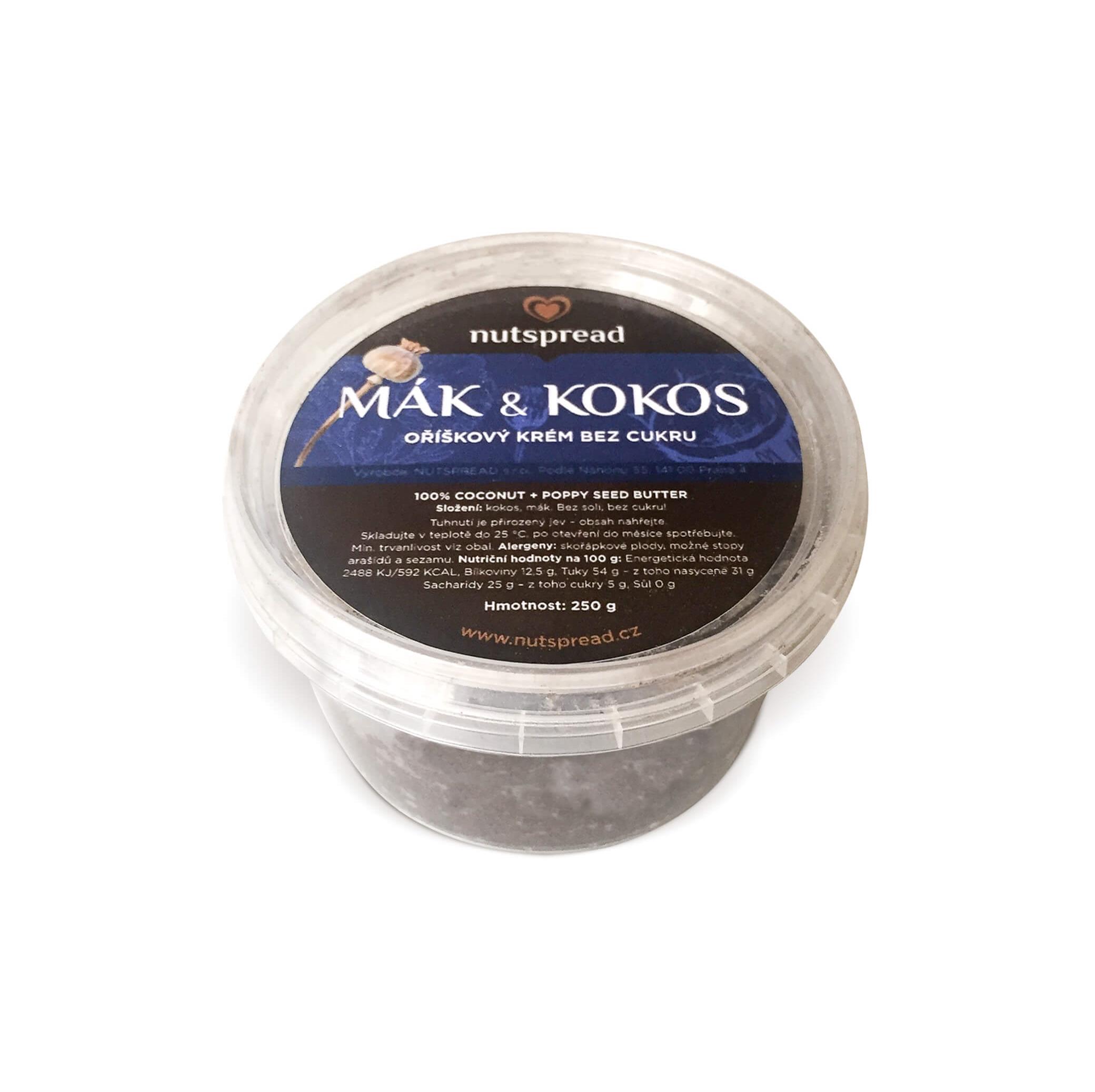 Nutspread Makové maslo 1 kg