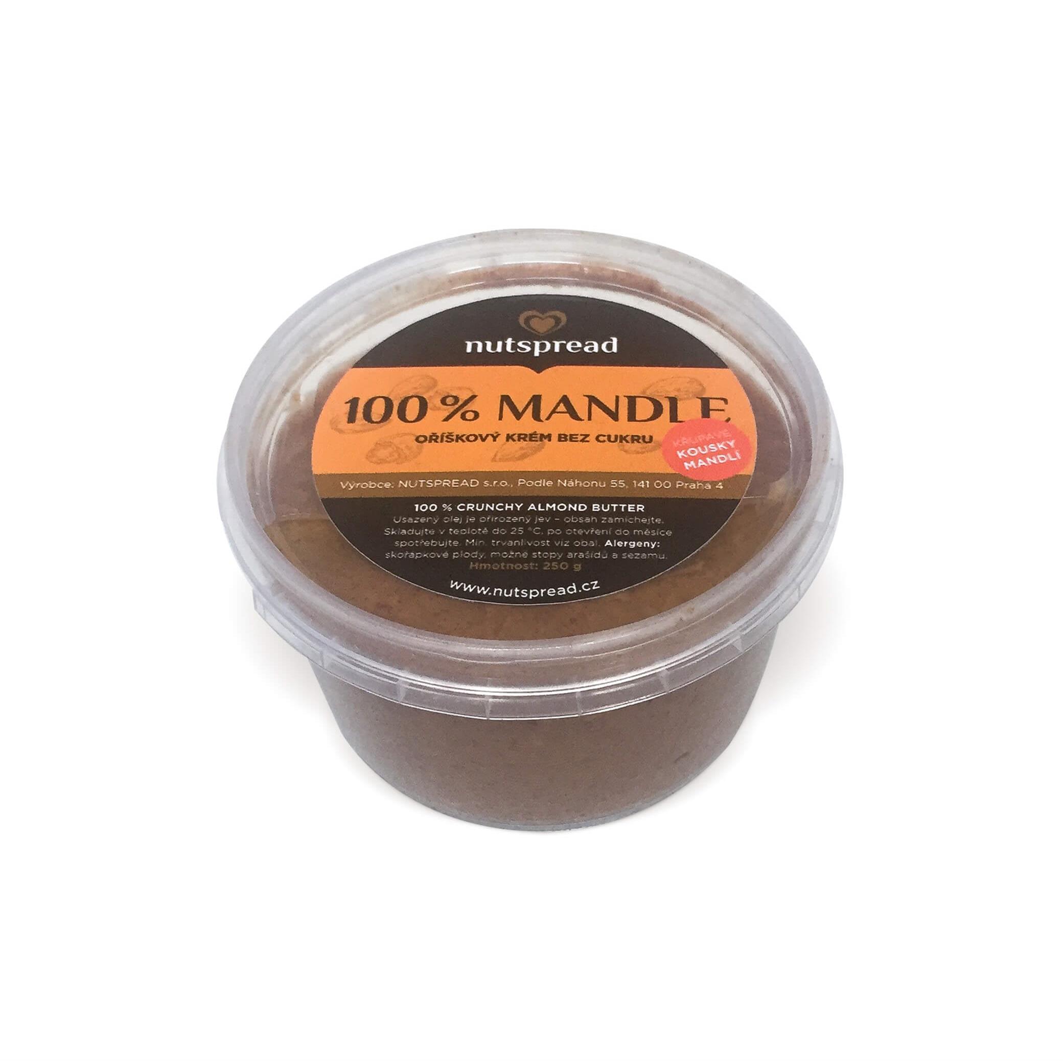 Nutspread Mandľový krém chrumkavý 1 kg