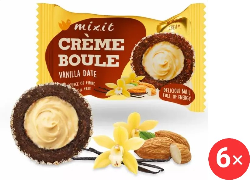 Mixit Créme boule – Vanilla Date 6× 30 g