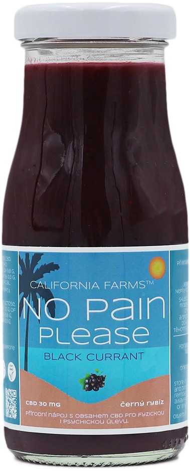 California Farms No pain please nápoj, 150 ml, 30 mg CBD