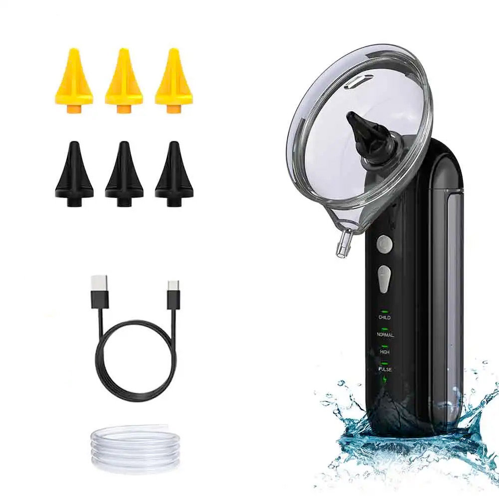Wellife Elektrický čistič uší Pure Wash OME01 čierny