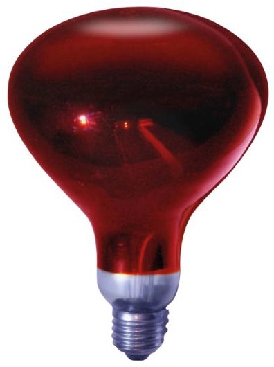 Garsaco Prémiová výhrevná infra žiarovka E27 GSC, 250 W, 115 mm, celočervená