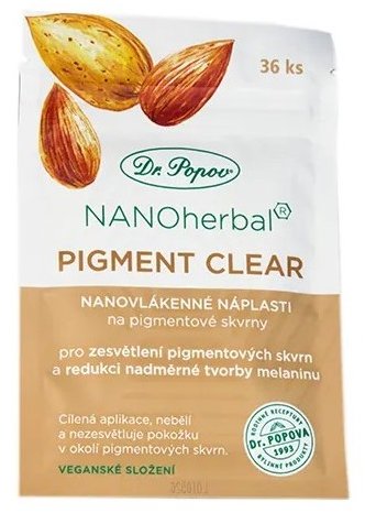 DR.POPOV Nanonáplast PIGMENT CLEAR 36 ks