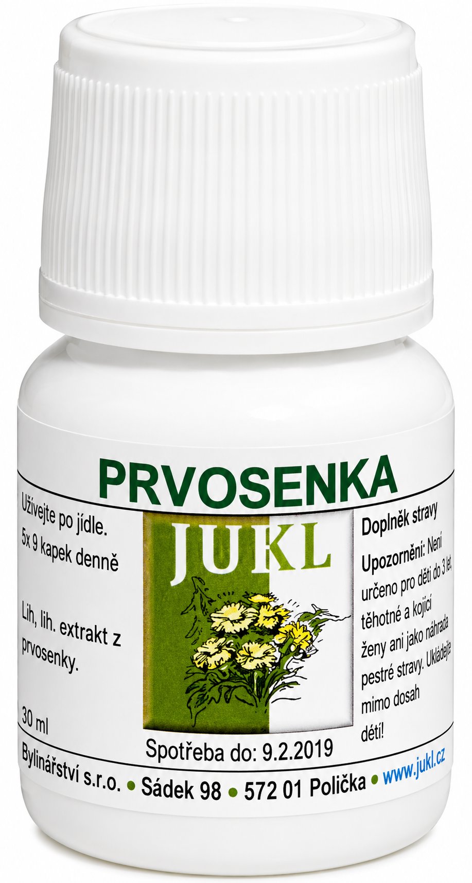Jukl Tinktura Prvosenka (D3)