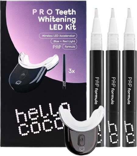 HELLO COCO PAP PRO TEETH WHITENING LED KIT