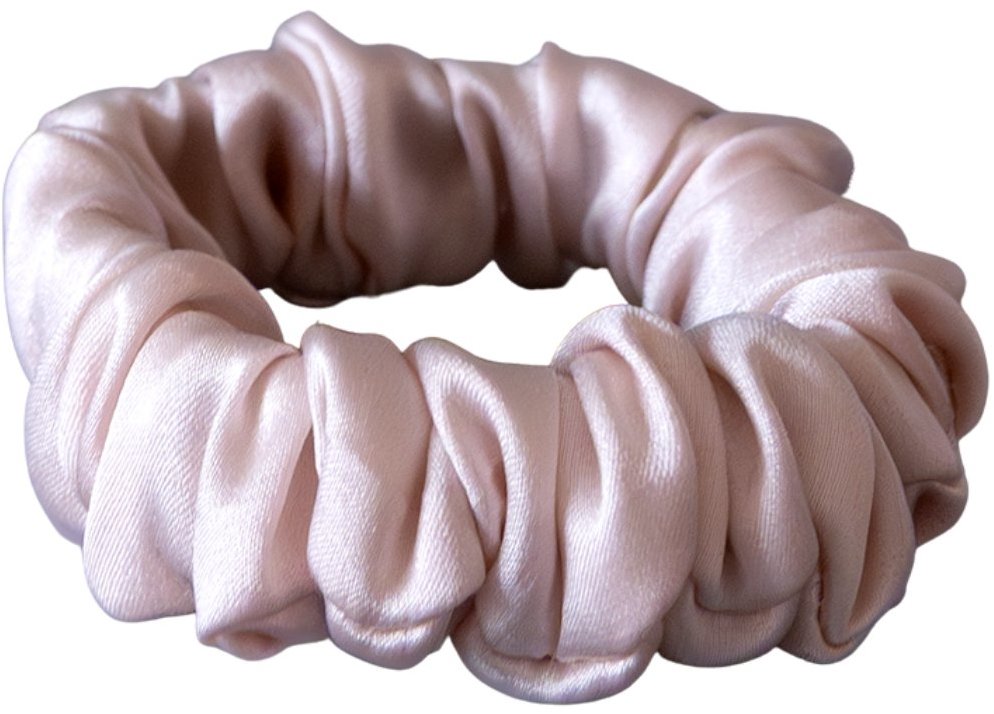 HEDDA Hodvábna gumička Mallys, ružová skinny