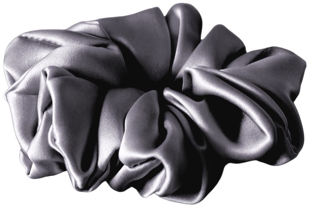 HEDDA Hodvábna gumička Mallys, sivá maxi