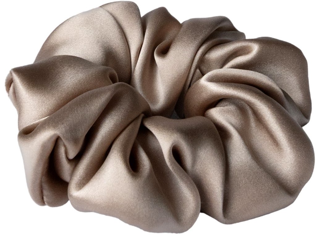 HEDDA Hodvábna gumička Mallys, béžová maxi