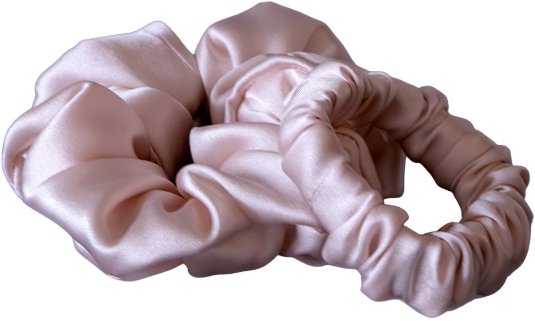 HEDDA Hodvábne gumičky Mallys duo, ružové