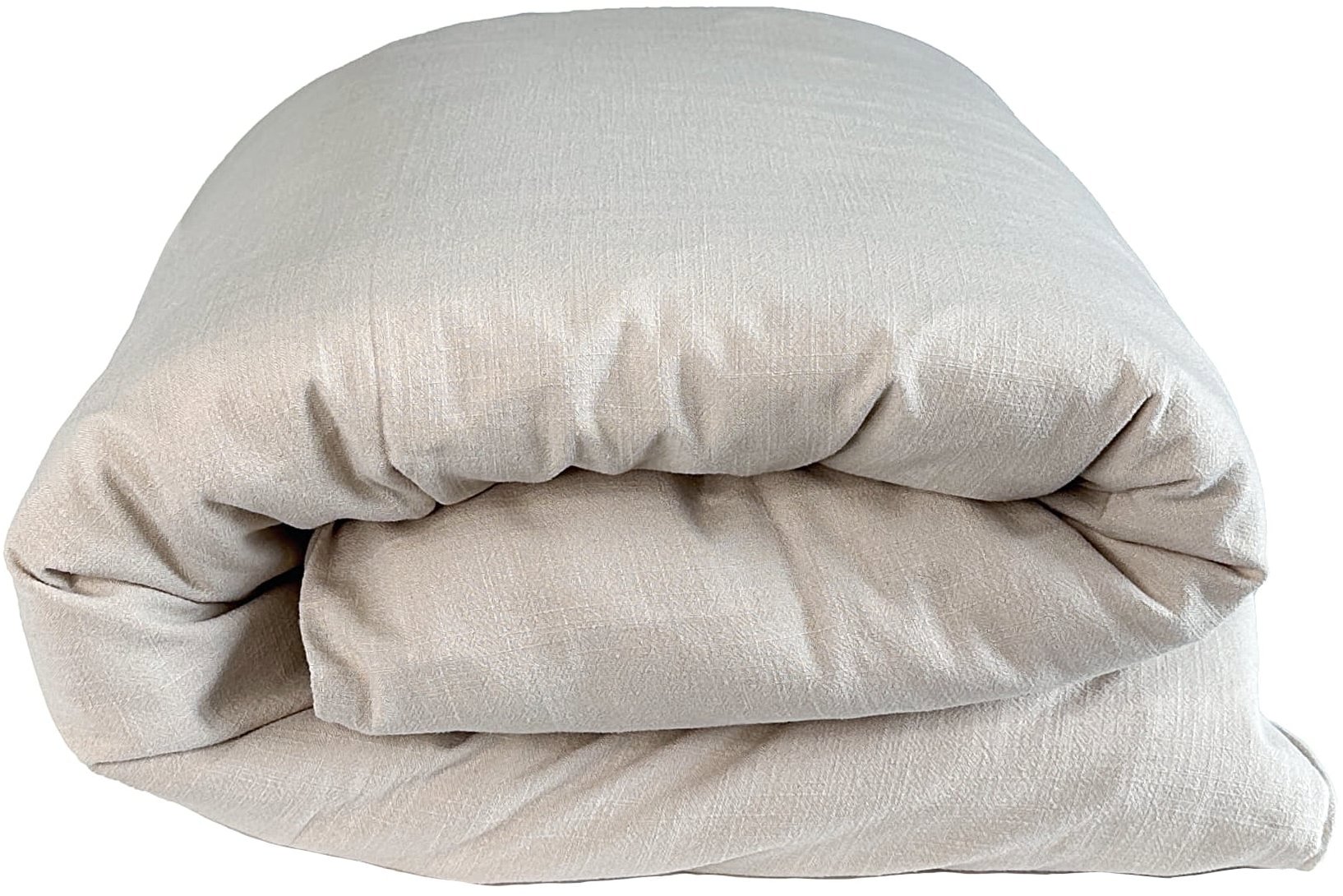 HEDDA Lněné povlečení Naira světle šedé, rozměr povlečení na peřinu 140 × 220 cm