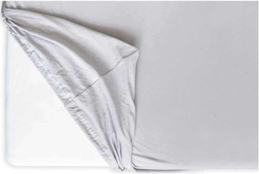Hedda Jersey Lycra premium plachta svetlo sivá, 140 × 200 cm