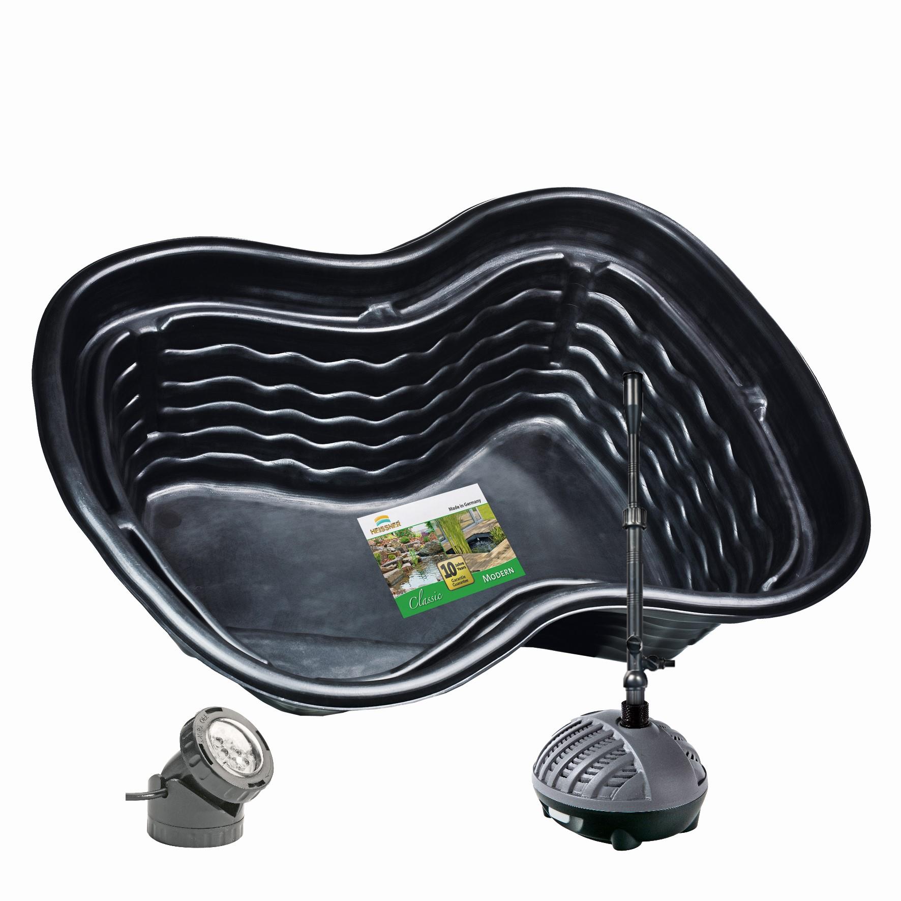 Heissner He9900012 súprava plastového jazierka, 250 l