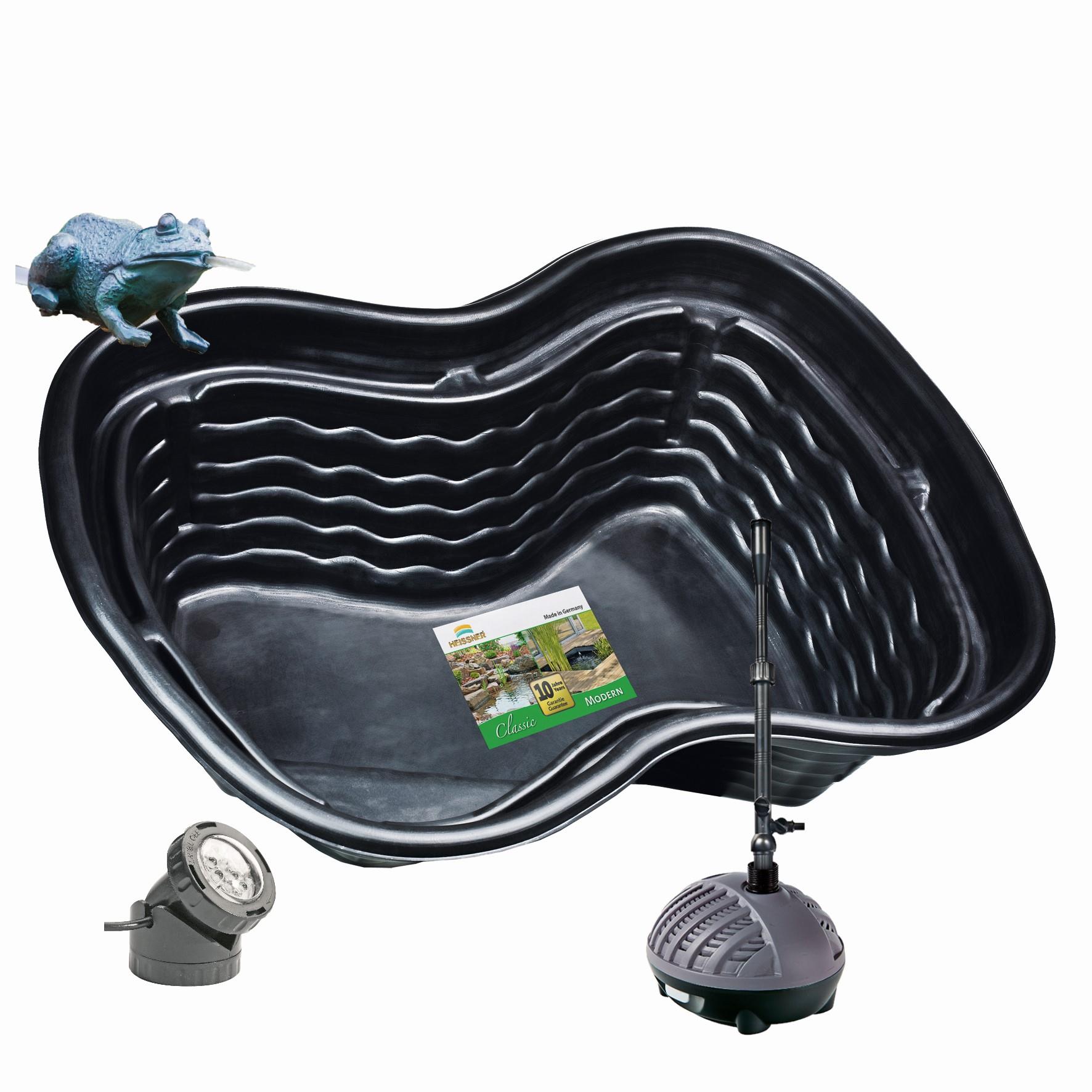 Heissner He9900013 súprava plastového jazierka, 500 l