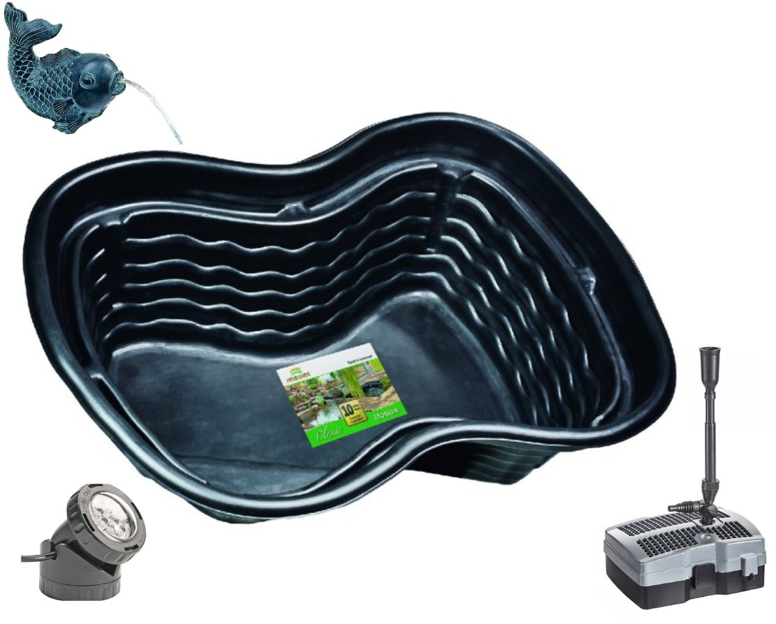 Heissner He9900014 súprava plastového jazierka, 1000 l