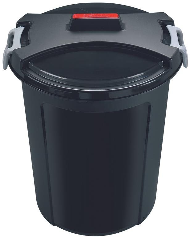 HEIDRUN kôš na odpadky okrúhly 75 l, plast, 55 × 65 cm