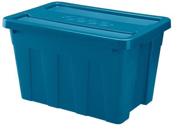 HEIDRUN box úložný s vekom Heavy Duty 65,5 × 49,5 × 43 cm 100 l