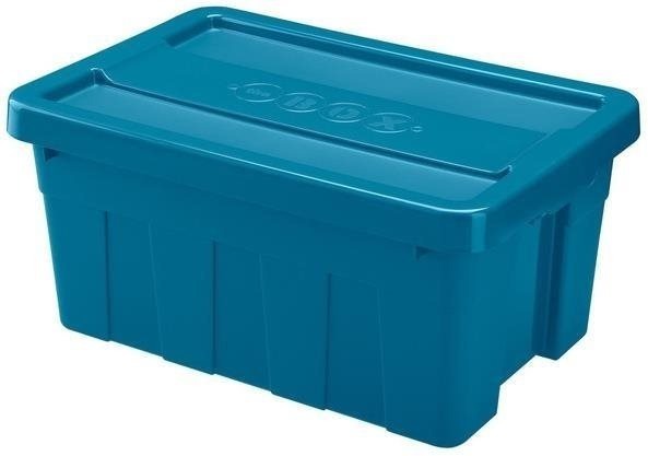 HEIDRUN Úložný box s vekom 59 × 39 × 27 cm 45 l heavy duty