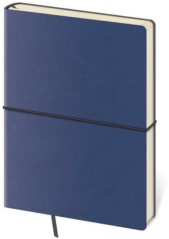 Helma 365 Zápisník FLEXIO bodkovaný, blue, 14,5 × 20,5 cm
