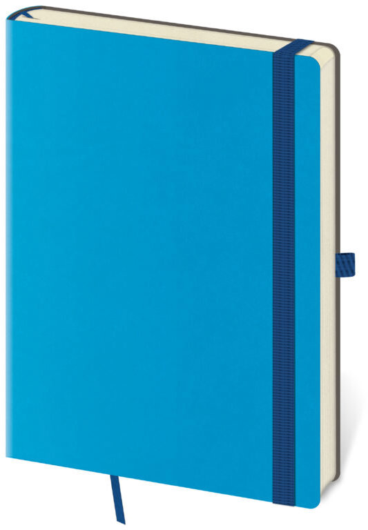 Helma 365 Flexies Blue linajkový, A5