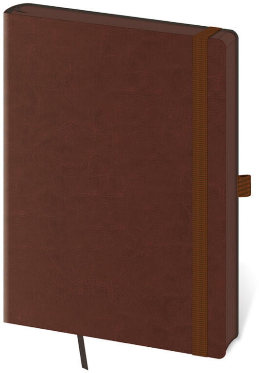 Helma 365 Memory Brown bodkovaný, A5