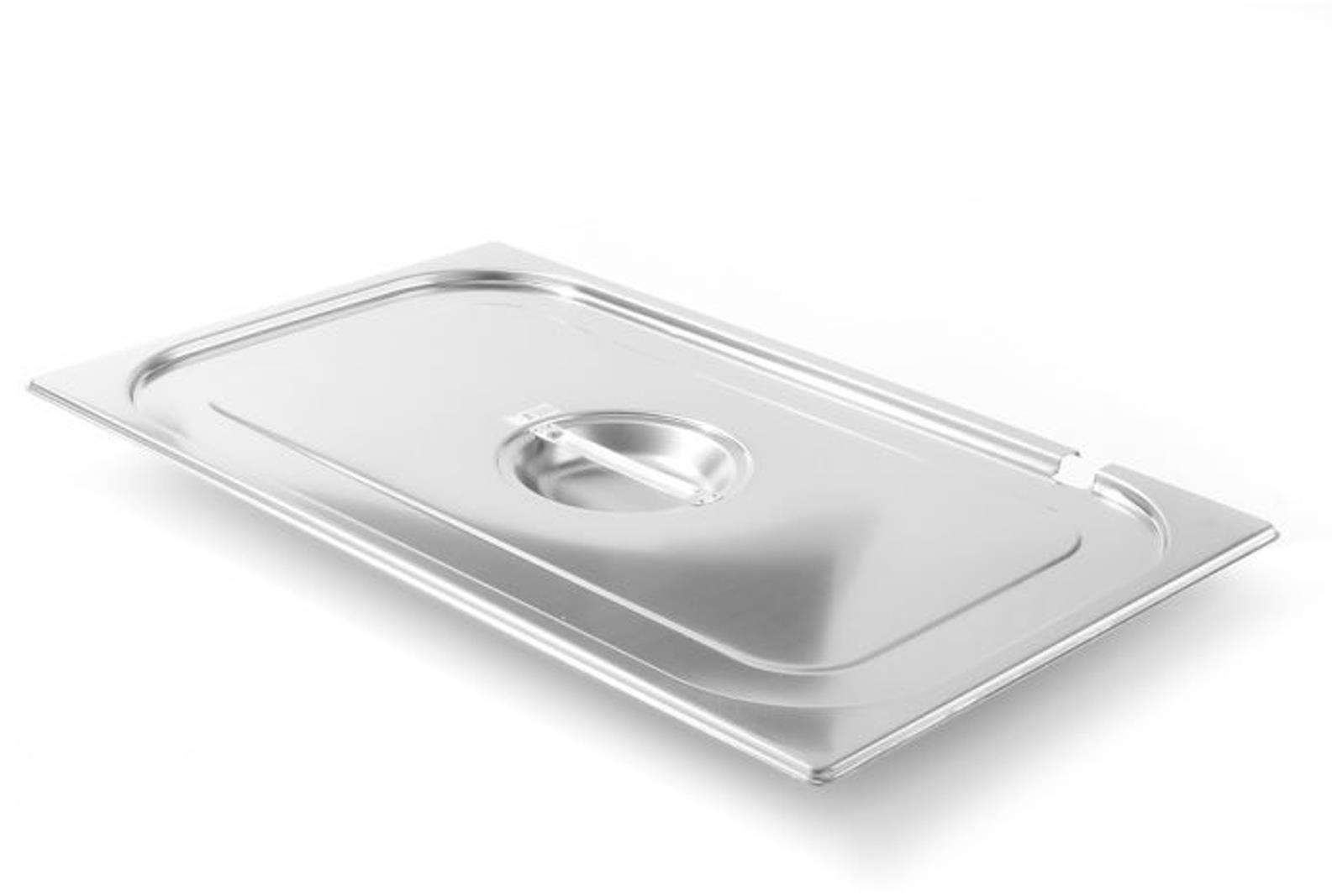 Hendi GN Kitchen Line oceľové veko s výrezom na naberačku GN 1/1 – 806913
