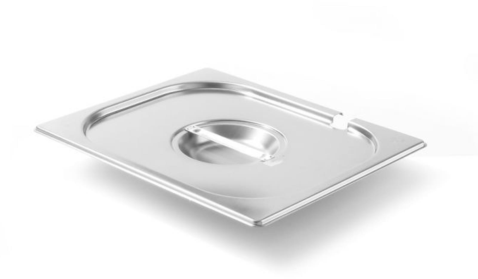 Hendi GN Kitchen Line oceľové veko s výrezom na naberačku GN 1/4 – 806951