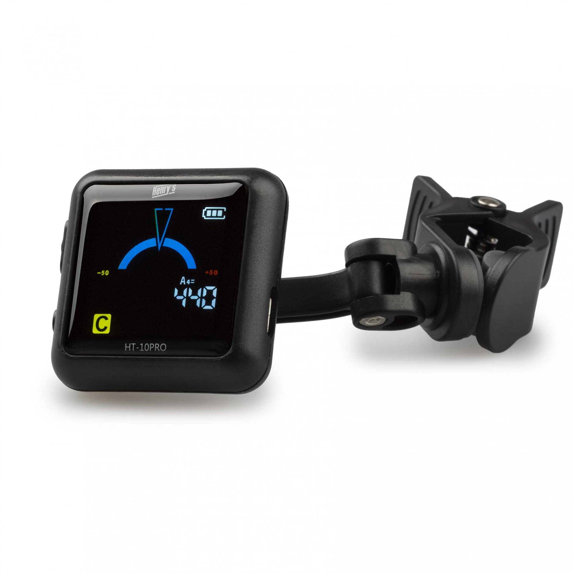 Henry's HT-10PRO, chromatická, displej farebný, microUSB napájanie, farba čierna