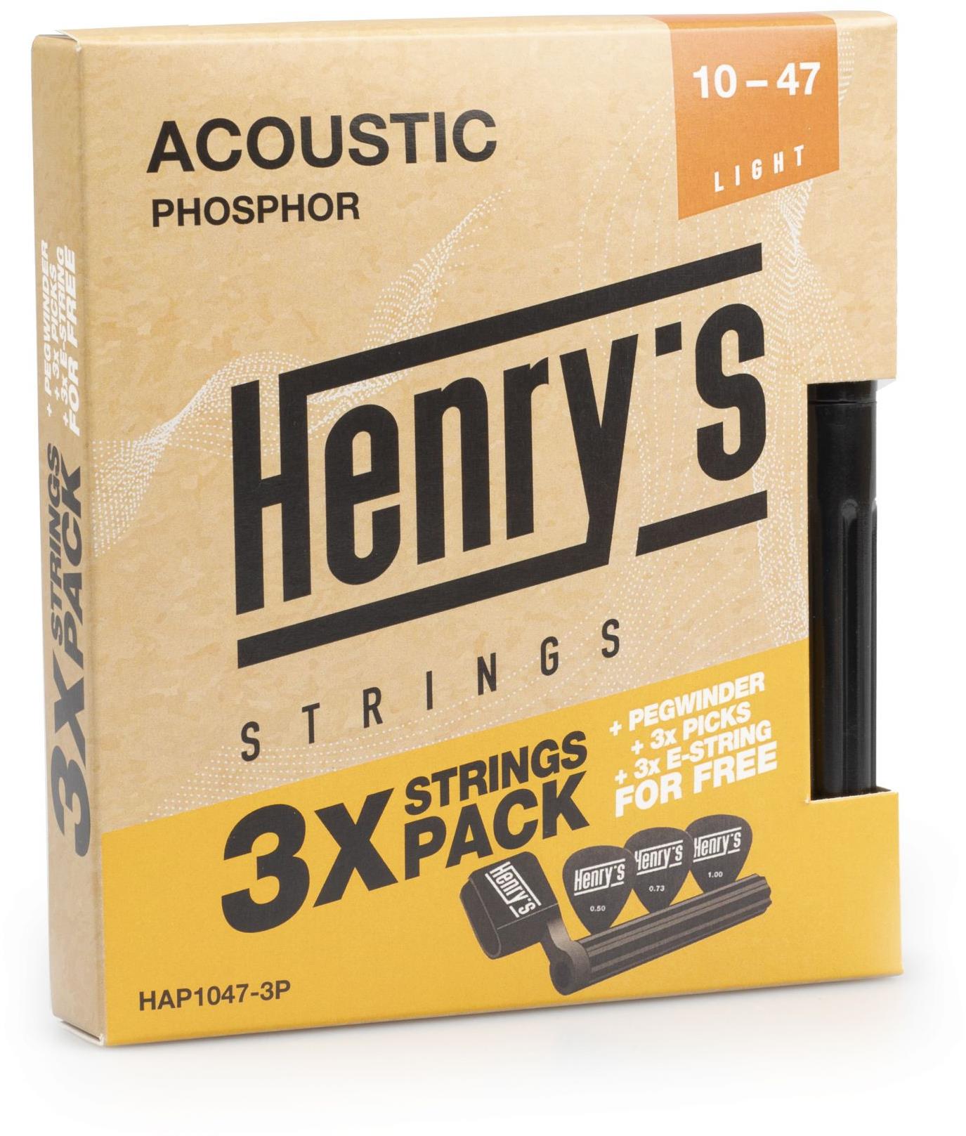 Henry’s HAP1047-3 Pack