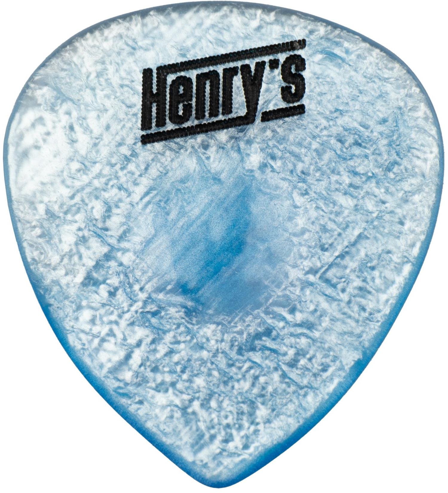 Henry’s Buttone, model SHREDDER, tl. 2 mm, b. svetlomodrá, 3 ks