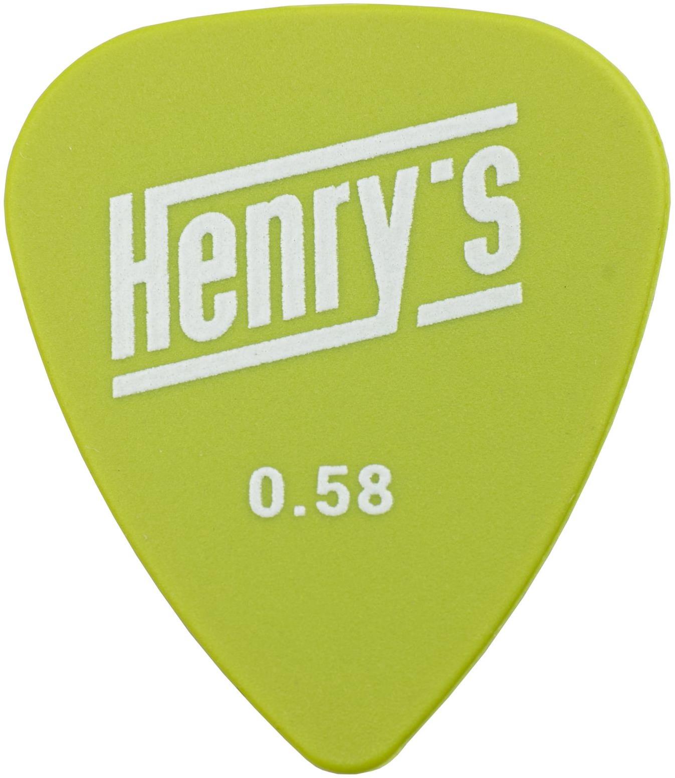 Henry’s Softone, model STANDARD, tl. 0.58 mm, zelená, 6 ks