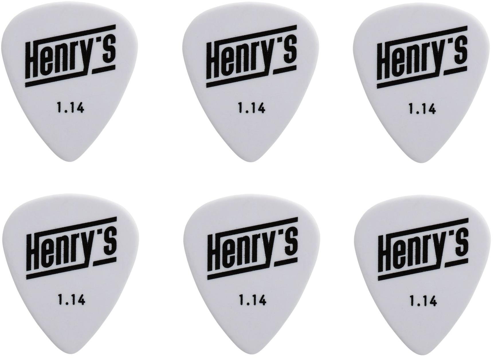 Henry’s Trsátka Deltone, STANDARD, 1.14 mm, biele, 6 ks