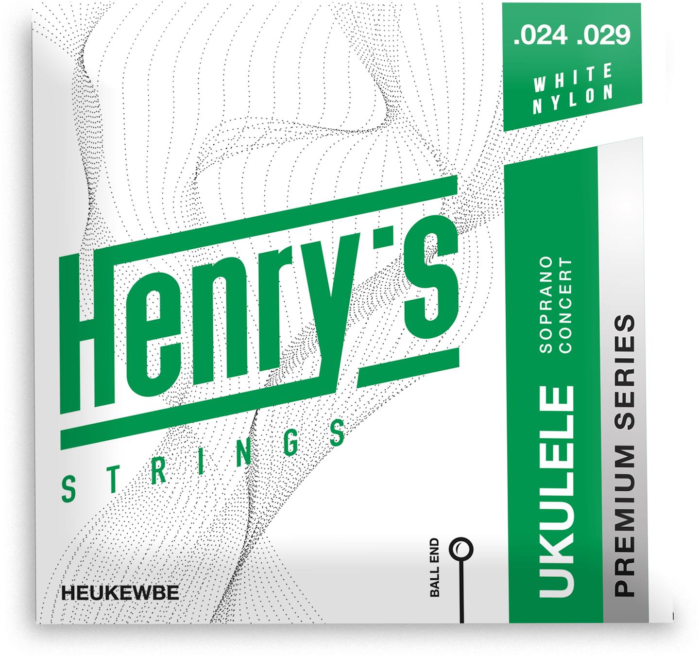 Henry’s HEUKEWBE PREMIUM séria na sopránové a koncertné ukulele