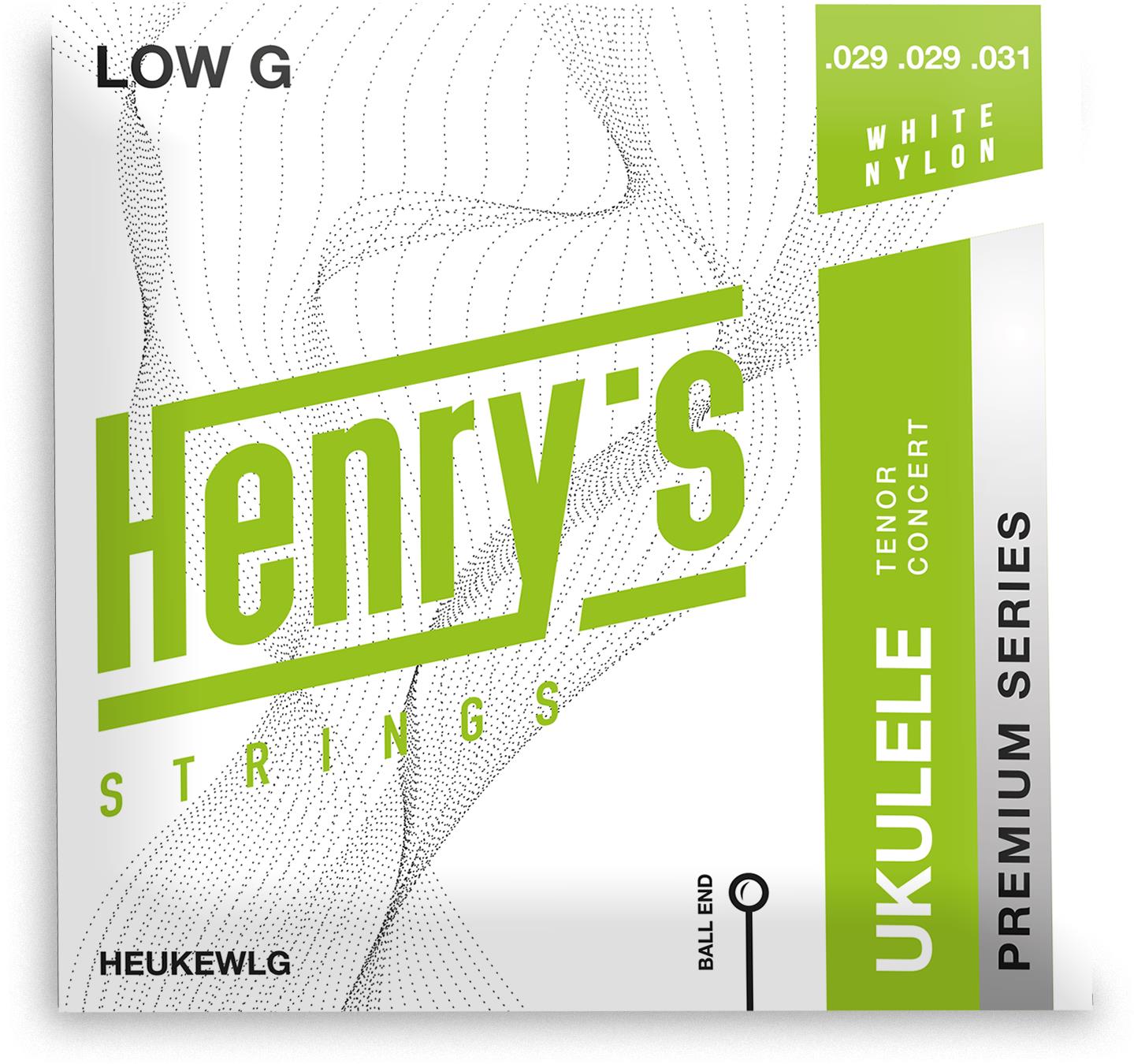 Henry’s HEUKEWLG PREMIUM séria na koncertné a tenorové ukulele