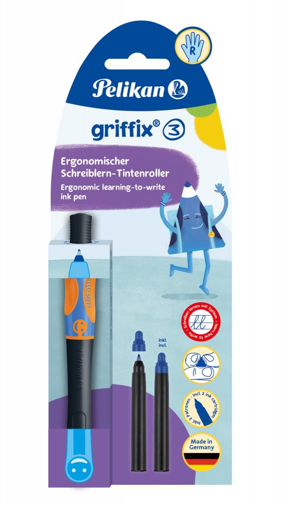 Herlitz Griffix, pravé, čierne, blister