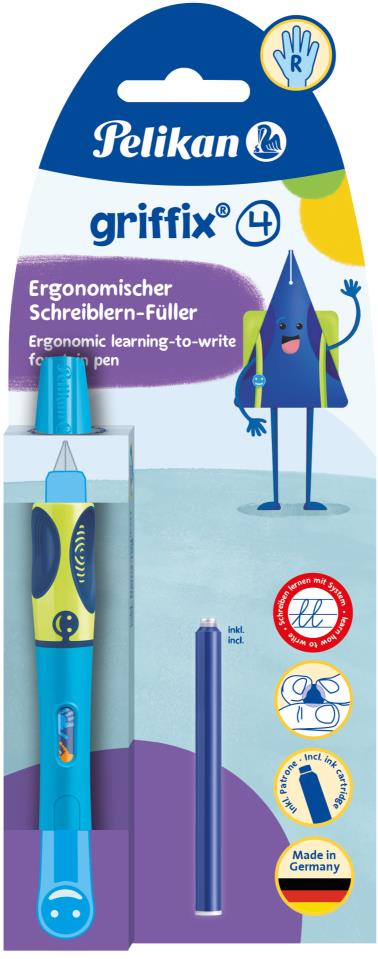 Herlitz Griffix, pravé, modré