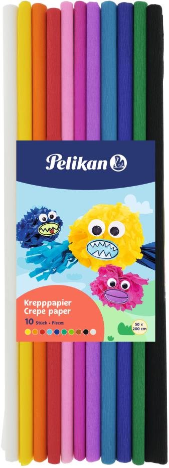 PELIKAN 50 × 200 cm, mix farieb – balenie 10 ks