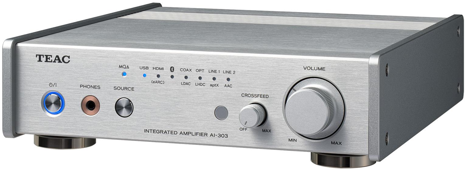 Teac AI-303 strieborný