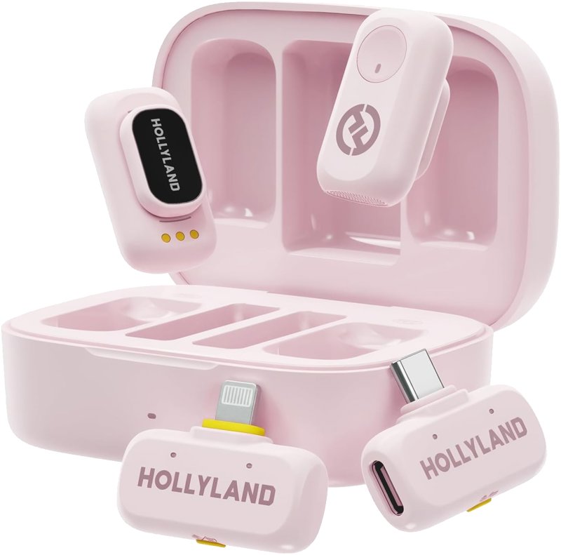 Hollyland LARK A1 Combo Cloud Pink