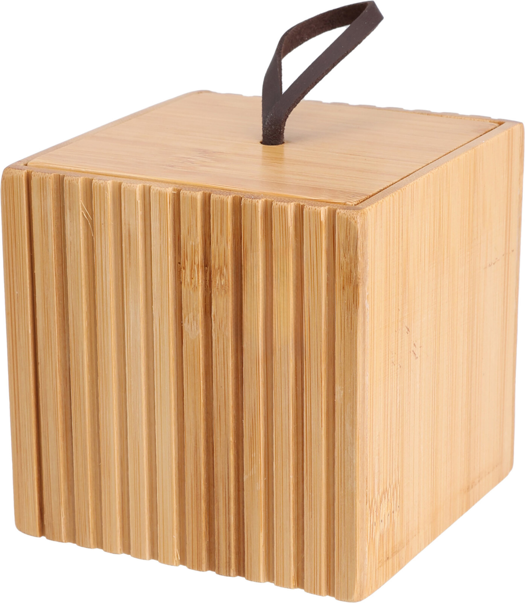 H & L Úložná krabička BambooBox, 9 × 9 × 9 cm, bambus