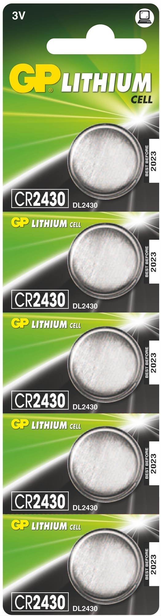 GP CR2430 5ks