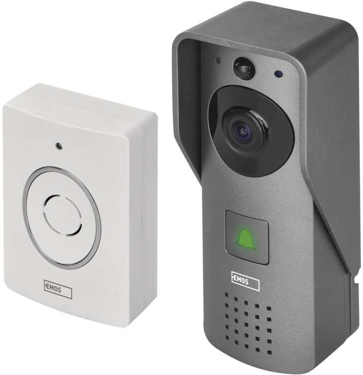 Emos GoSmart Domový bezdrôtový zvonček s kamerou IP-09C s WiFi
