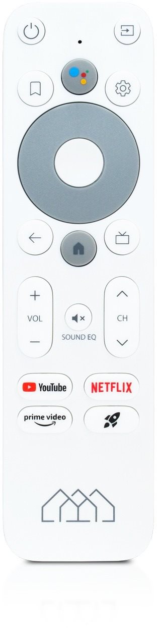Homatics diaľkový ovládač biely originálny
