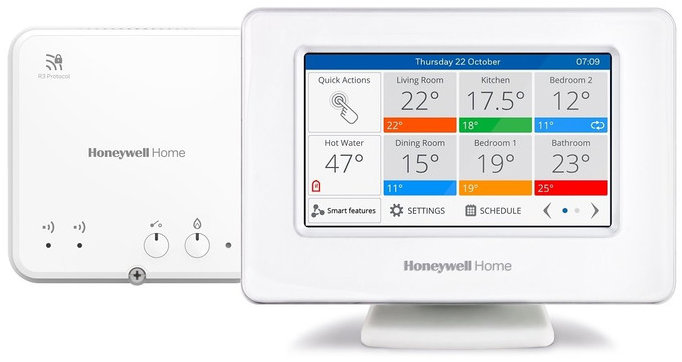 Honeywell Home EvoHome EVO-HOUSE- Riadiaca jednotka, 1× spínacie relé
