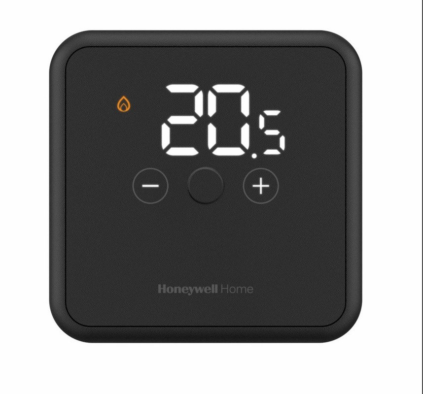 Honeywell Home DT4R bezdrôtový termostat (bez spín. jednotky BDR91), čierny