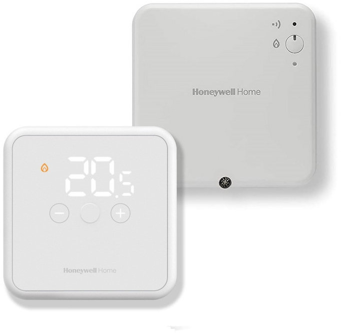 Honeywell Home YT42BRFT22, bezdrôtový termostat DT4R biely + spínacia jednotka R9H
